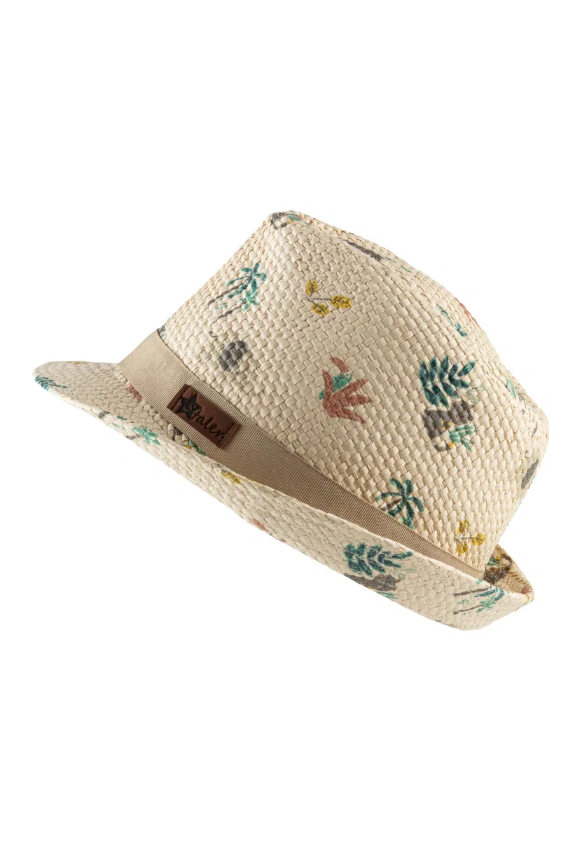 Sterntaler - Strohhut mit RIPSBAND Bedruckt mit Safari Tieren, Cappello Bambini e Ragazzi