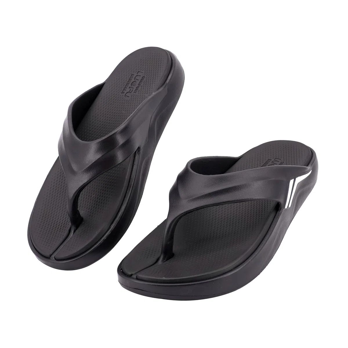 Infradito Uomo con Suola Spessa 3cm, Ciabatte Mare e Piscina in EVA Monoblocco, Sandali Estivi Leggeri Antiscivolo per Doccia e Spiaggia, Pantofole Morbide e Confortevoli per Uomo