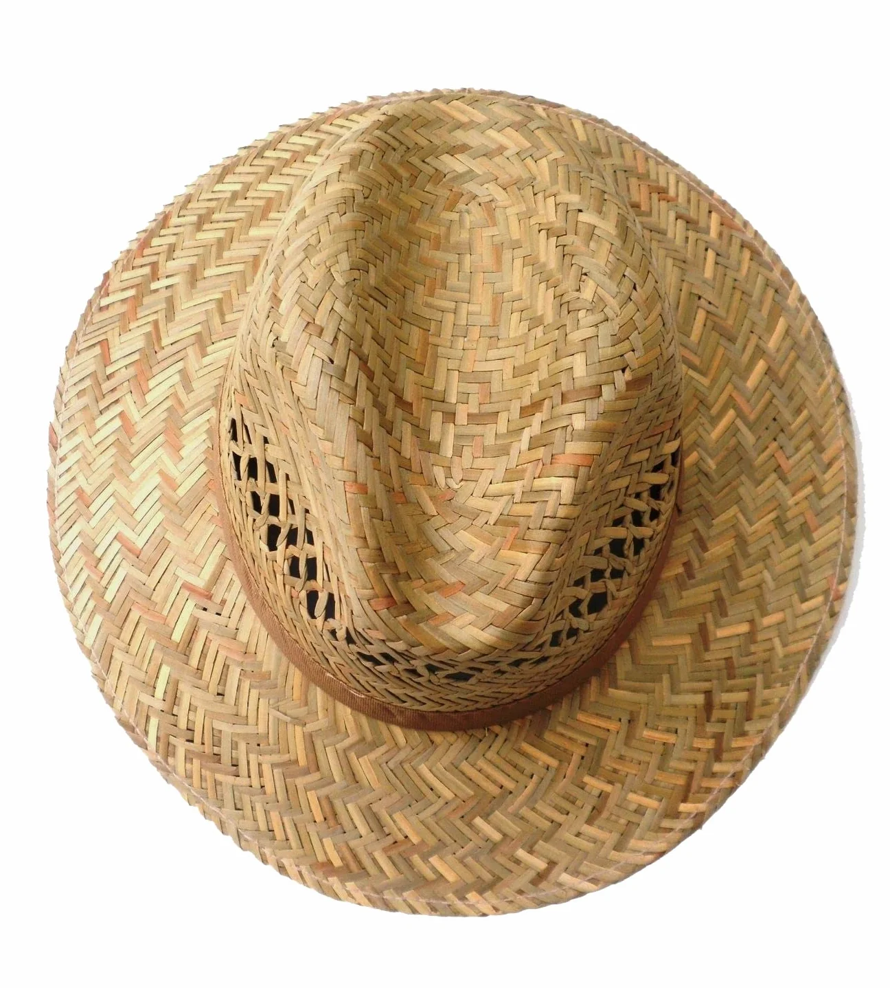 Cappello Di Paglia, Da Uomo/Donna, Taglia cappello 55 – 63 cm XXL, falda dritta