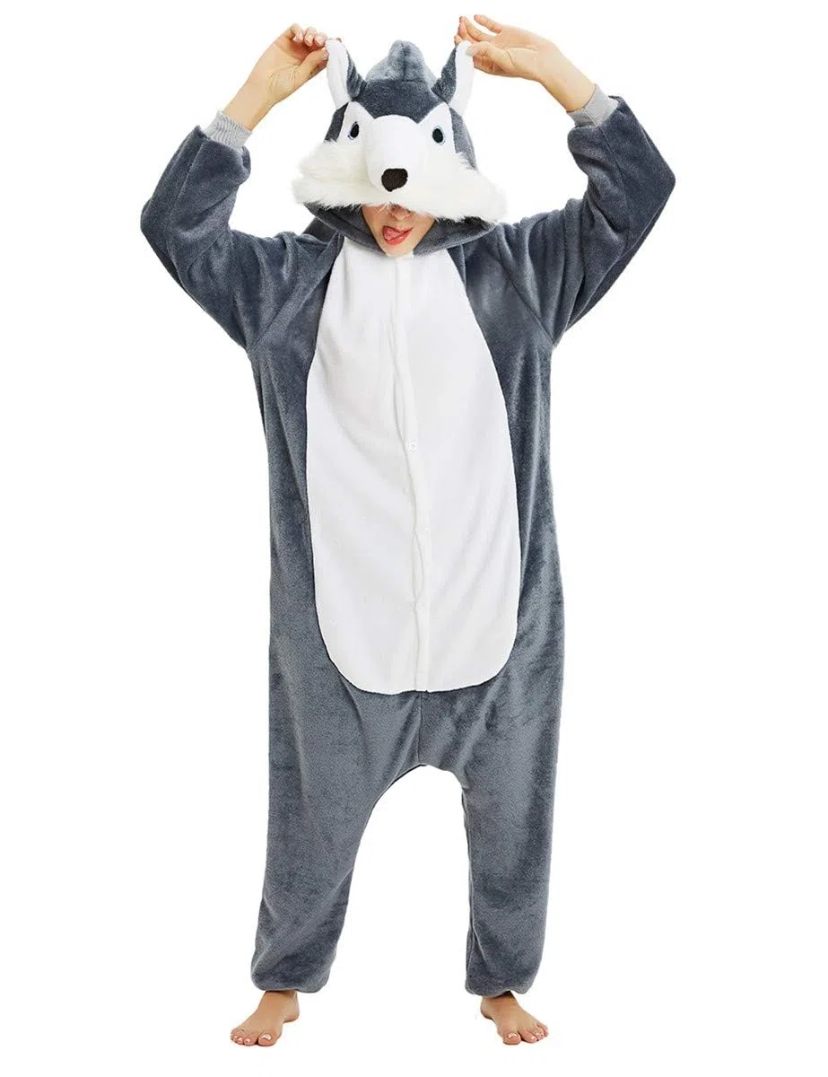 Luojida Carnevale Halloween Costume o Pigiama Animali Cosplay Party Tuta OnePiece Regalo di Compleanno per Adulti Adolescenziale Ragazzi