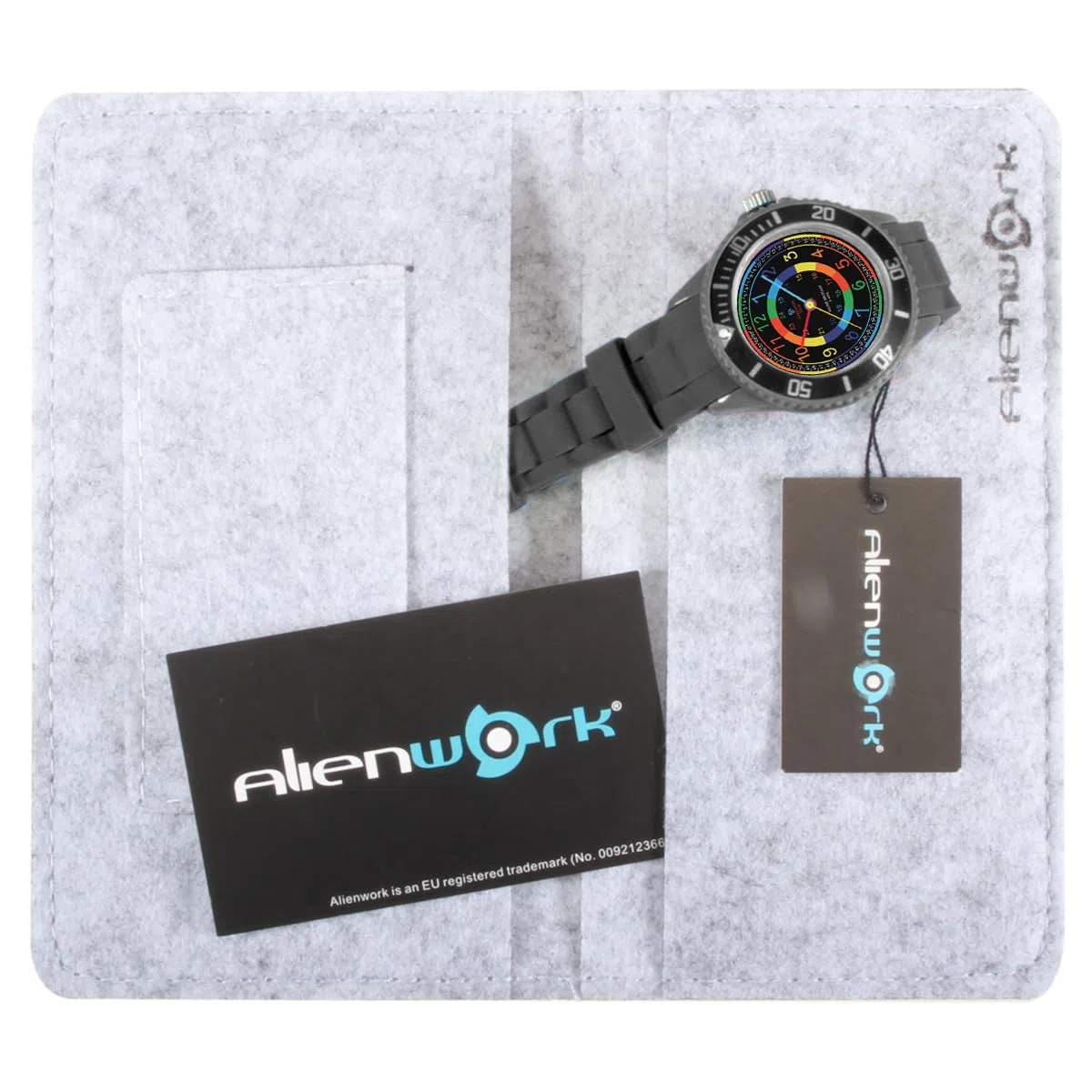 Alienwork Kids Orologio di Apprendimento Bambini Ragazzi Ragazze Tempo di Apprendimento Impermeabile 5 ATM