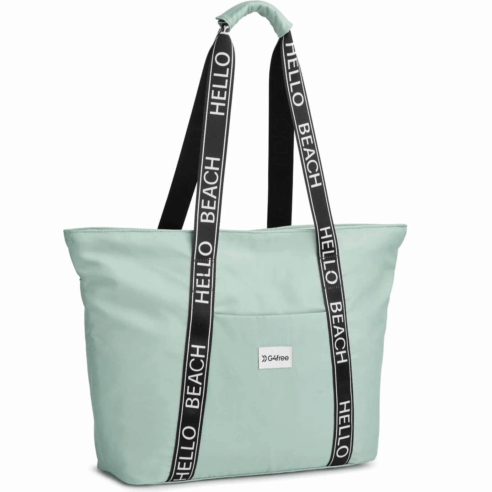 G4Free Borsa da spiaggia impermeabile, a prova di sabbia, borsa a tracolla, borsa da spiaggia, grande borsa sportiva, borsa per la spesa da donna