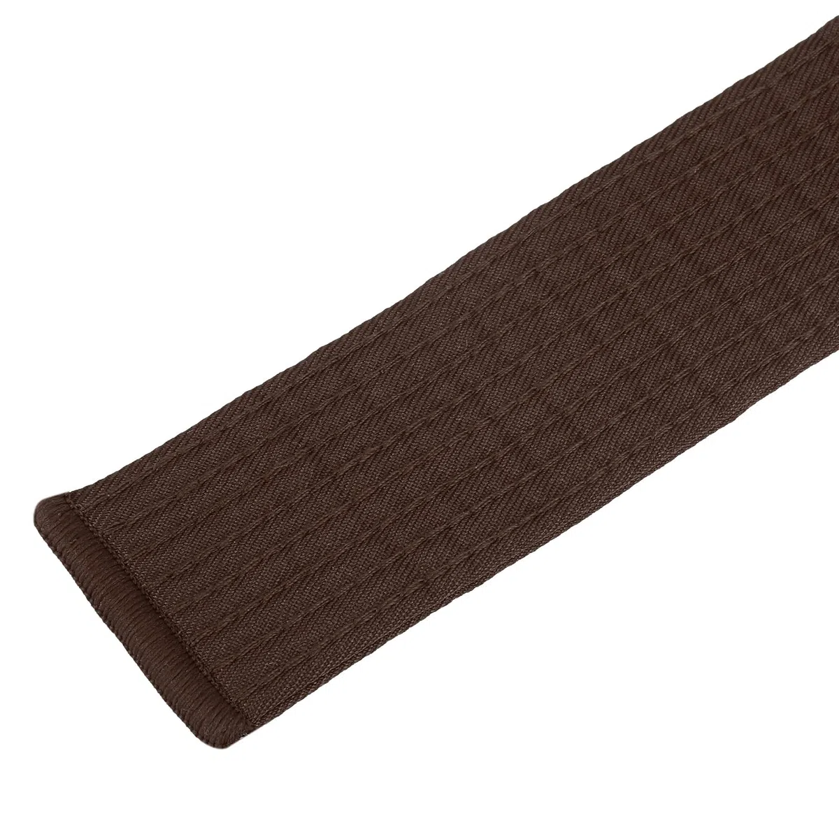 PATIKIL Cintura di Rango Colorata Taekwondo 1,6" x11,2 Piedi 3,4m, Cintura da Karate Judo Arti Marziali in Cotone per Insegnamento Allenatore, Marrone