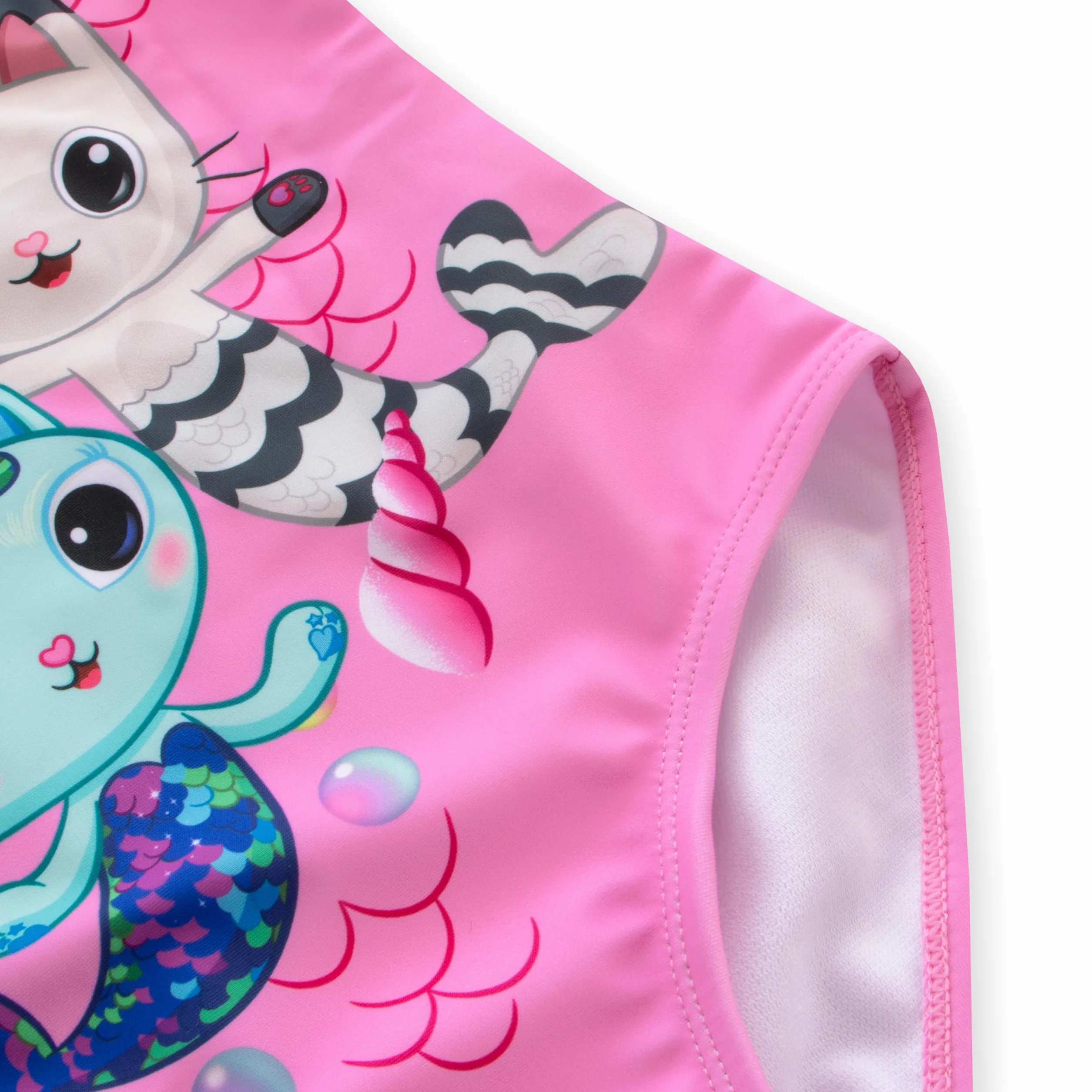 DreamWorks Gabby's Dollhouse Costume Piscina Bambina, Costume Bambino Piscina, Costumi Interi Sirena