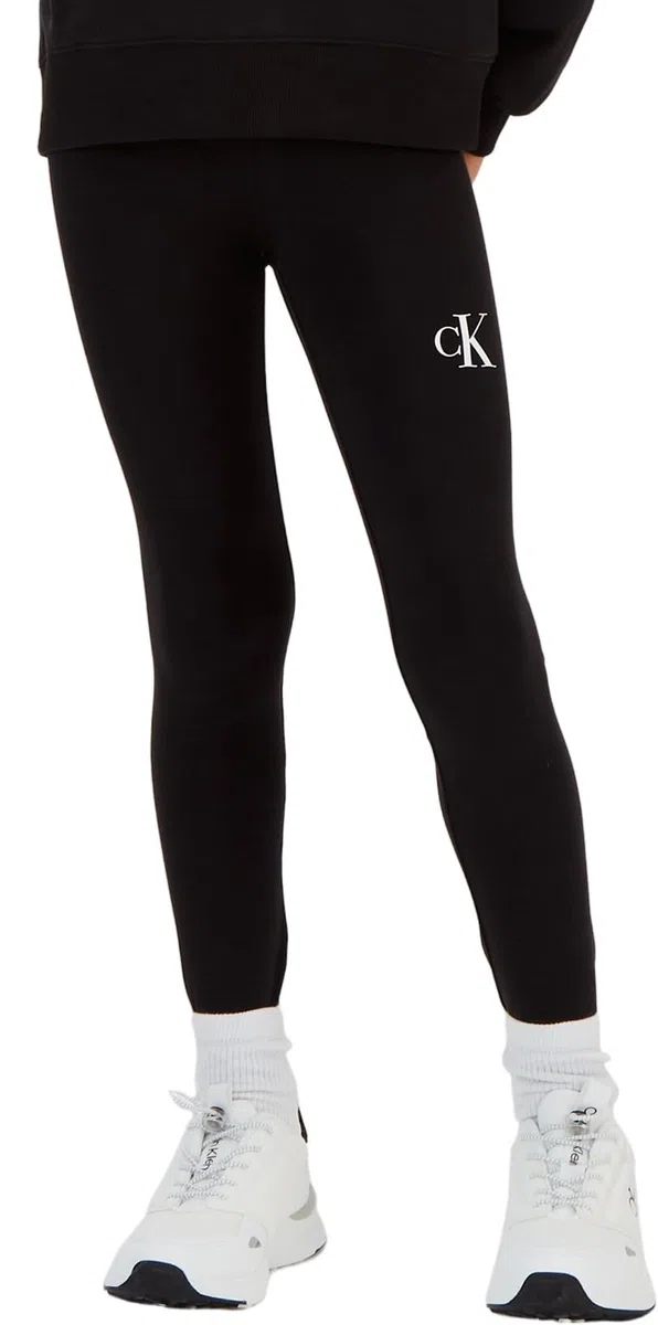 Calvin Klein - CK Logo Legging Ig0ig02137, Leggings Bambine e Ragazze