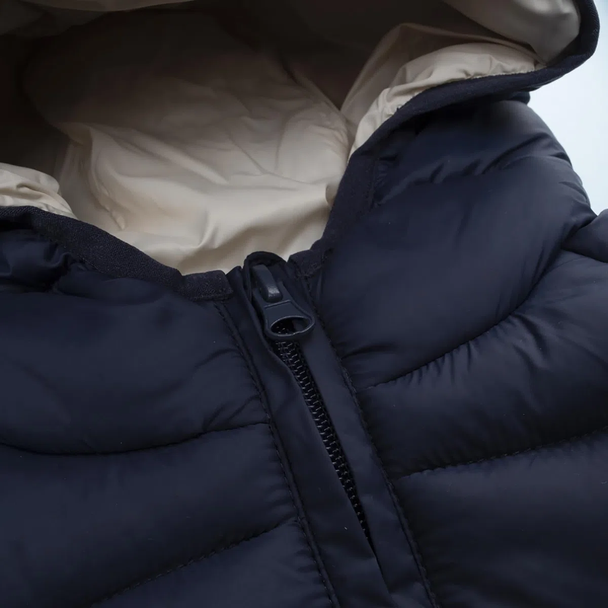 Prénatal, Giubbino Bambino Antivento con Cappuccio e Zip, Ideali per Primavera e Autunno, Realizzato in Materiale Riciclato, Abbigliamento Bambino