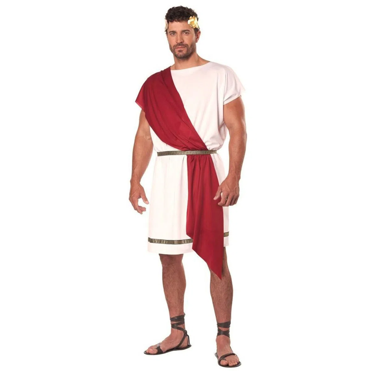 Costume da Dio Greco con Fusciacca, Marrone