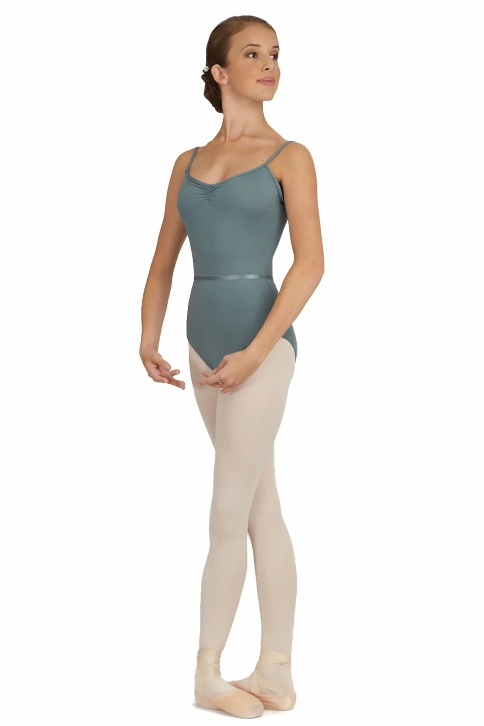 Capezio Pink-Front Camisole Leotard Capezio Collezione Class 126