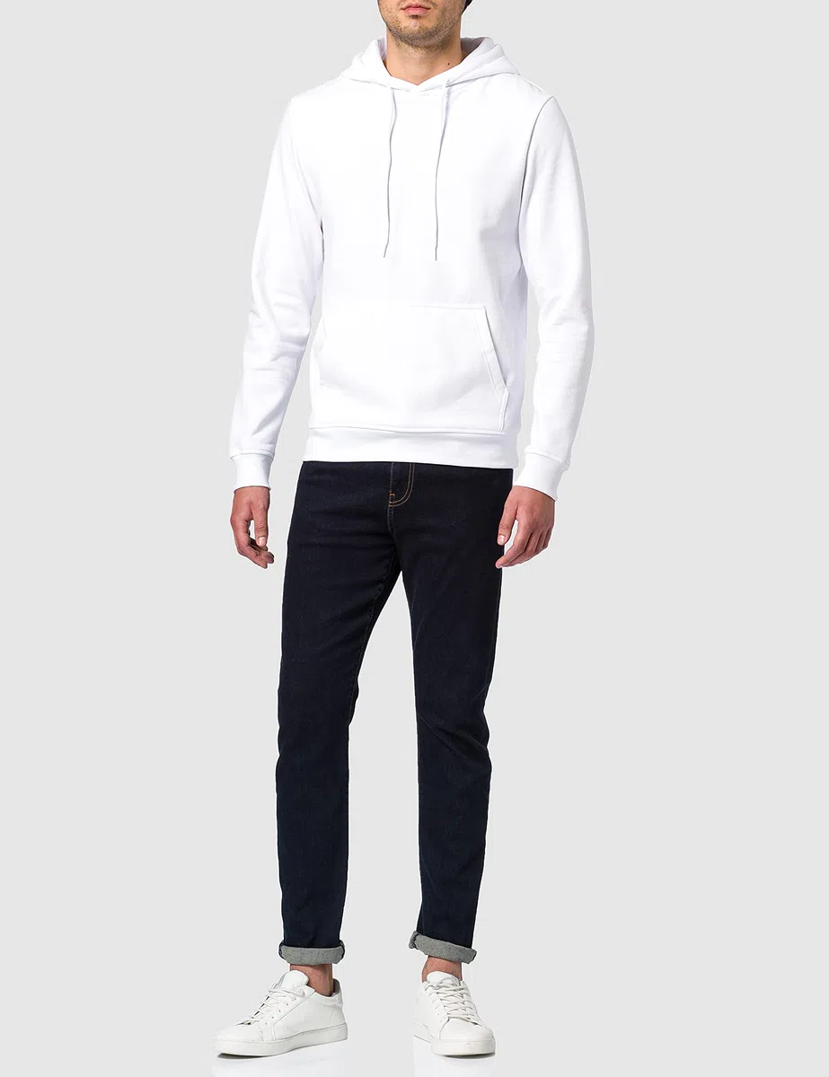 Build Your Brand Bb001-basic Hoody Felpa con Cappuccio Uomo