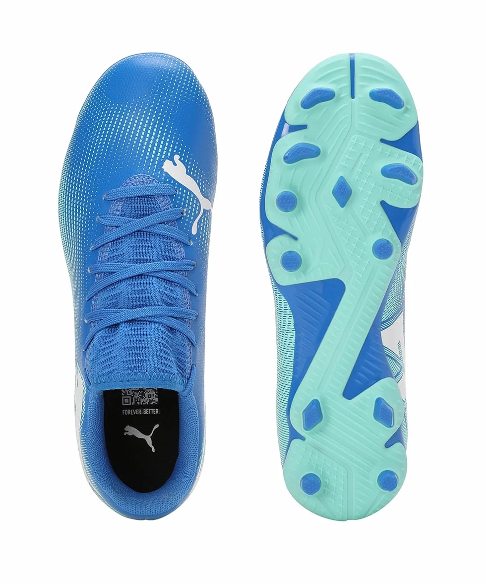 PUMA Future 7 Play Fg/Ag Jr Soccer Shoe, Unisex - Bambini e ragazzi