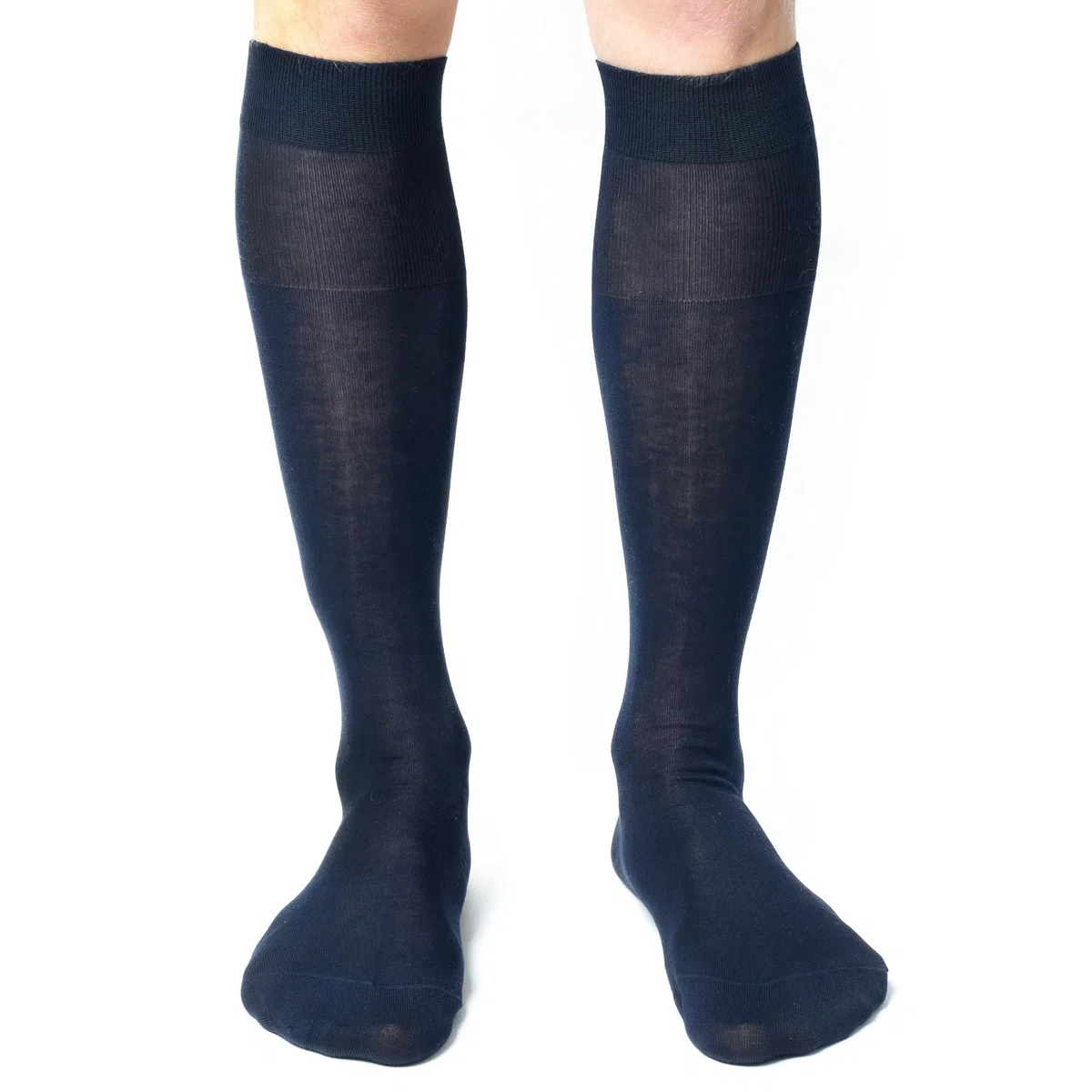 Ciocca Calze uomo lunghe, pregiato cotone 100% FILO DI SCOZIA - Calzini 6 Paia - tre taglie - Resistenti - Eleganti