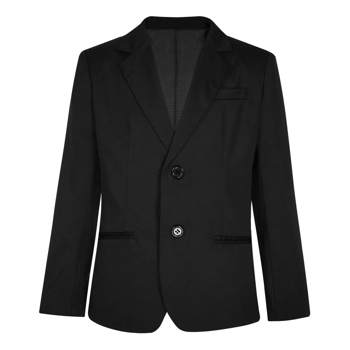 dPois Giacca Elegante Bambino Ragazzo Unisex Blazer Slim Fit Giacca Casuale Smoking Tuxedo Maniche Lunghe Slim Fit Capispalla Capotto da Cerimonia Battesimo, 4-14 Anni