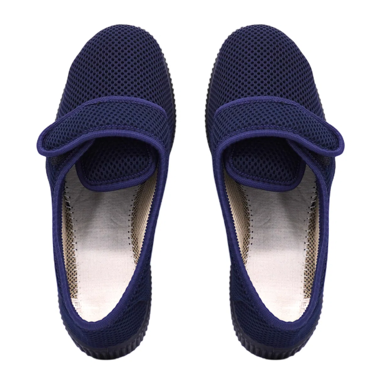 JOMIX Pantofole Uomo con Strappo Ciabatte Ortopediche da Anziani Traspirante Leggere Diabetiche Scarpe Estive Comode Antiscivolo per Piedi Gonfi