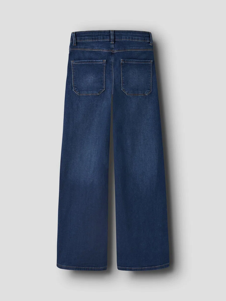 NAME IT Nkfpolly X-Wide Jeans 3057-Fr Noos Bambine e Ragazze
