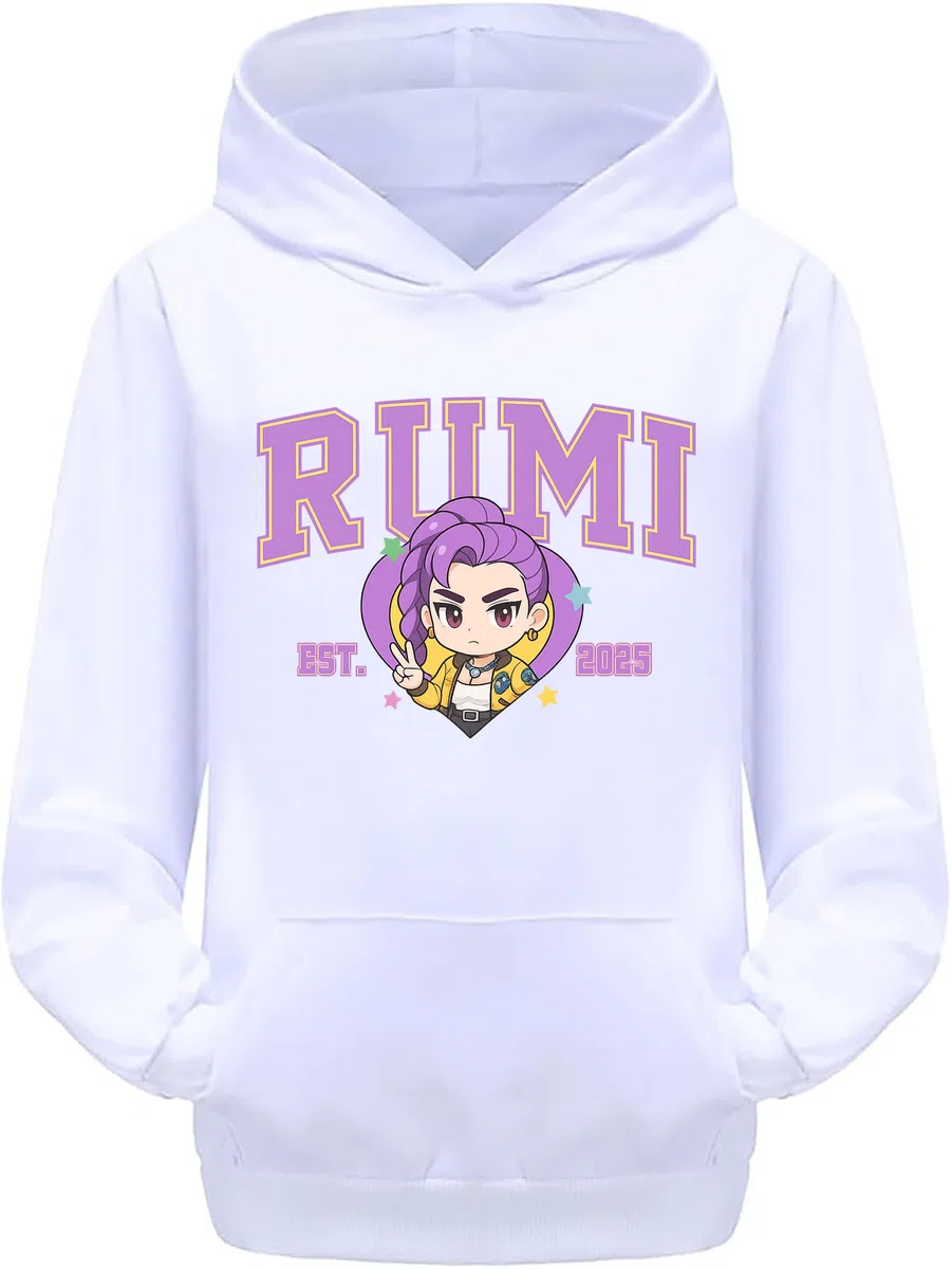 Felpa con Cappuccio Anime di Rumi Bambina Spedizione Express