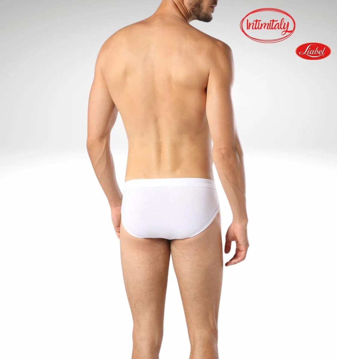 Intimitaly - 6 Slip Uomo Cotone Mutande Uomo Bianche Colorate Intimo Uomo