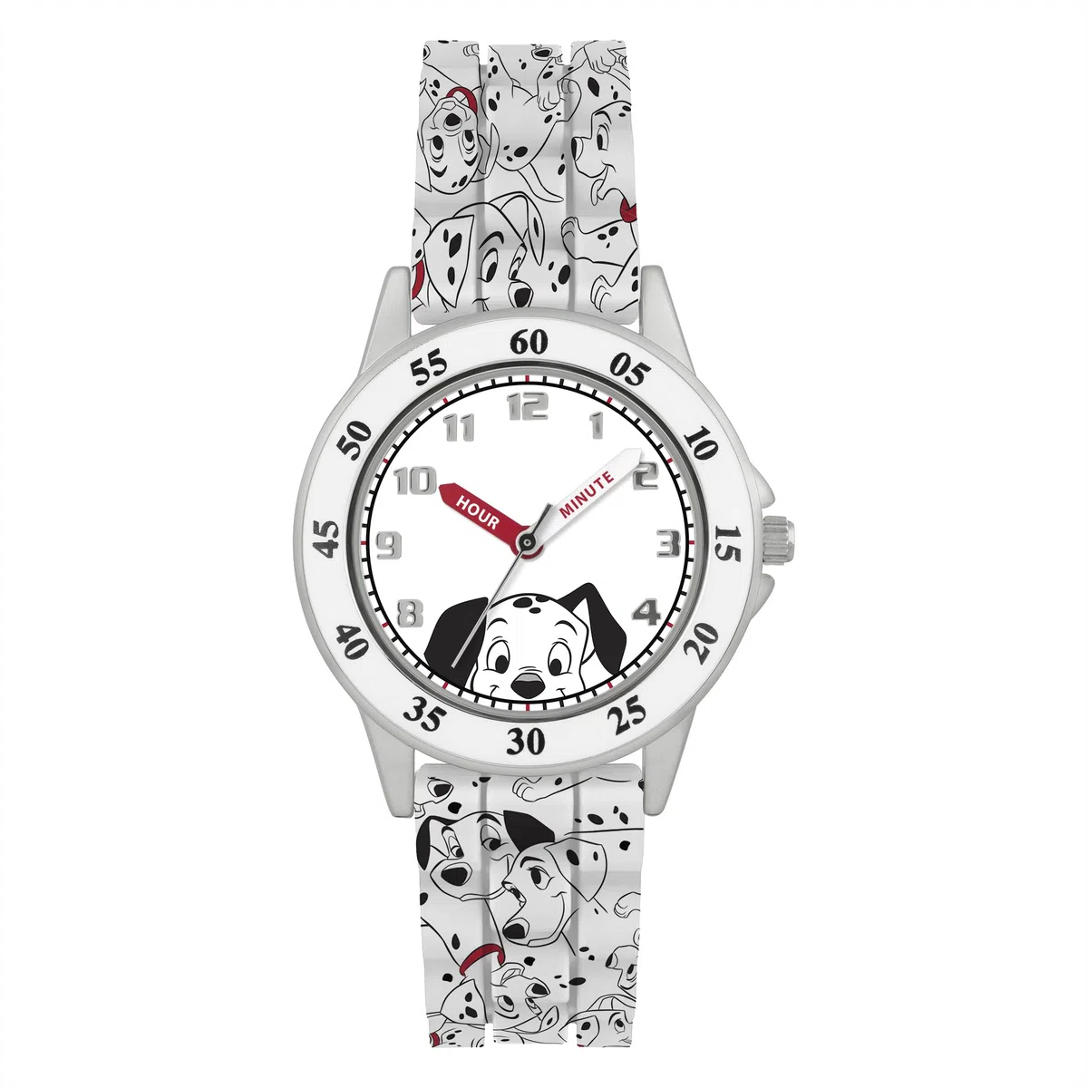 Disney 101 Dalmatians DAL5001 - Orologio per insegnare l'ora ai bambini, motivo: cucciolo di dalmata