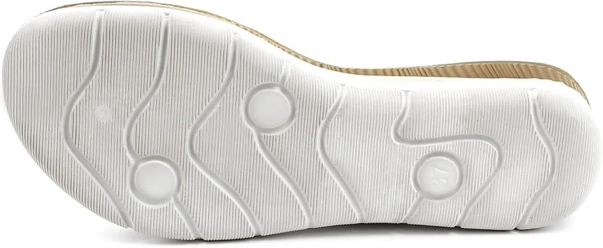 inblu Ciabatta Donna BV-14, Bianco, Pantofole Woman Mare Piscina