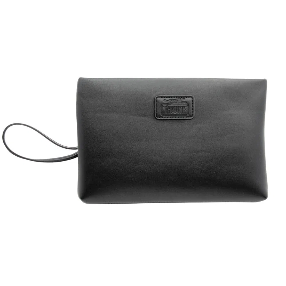 JAGUAR - Pochette Borsello Uomo a Mano in EcoPelle, Borsellino Uomo Portadocumenti con Scomparti, per Riporre Telefono, Documenti, Portafoglio, Carte e Chiavi Senza la Scomodità di Tenerli in Tasca