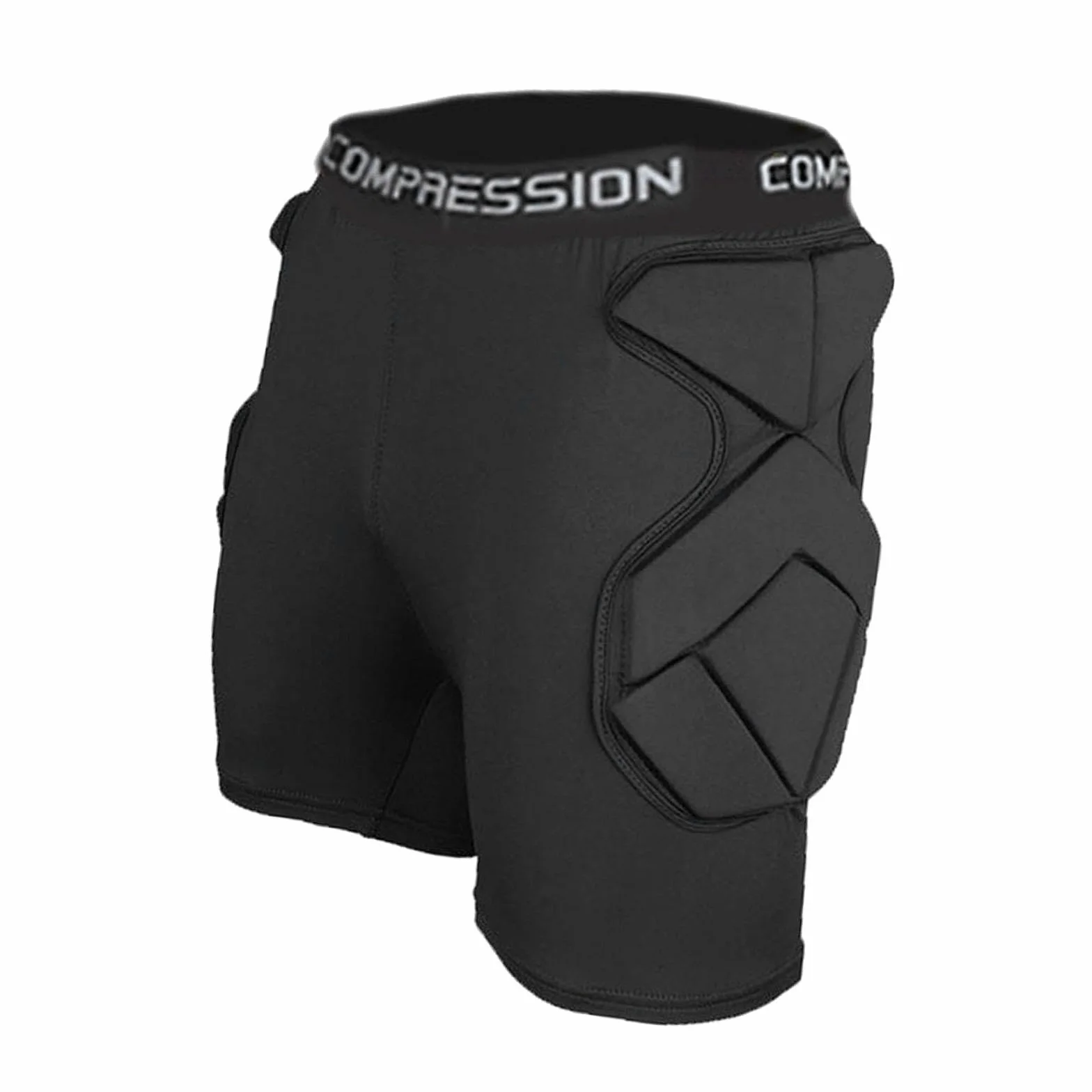 harayaa Pantaloncini da Portiere con Protezione per Fianchi, vestibilità Ergonomica, Pantaloni Corti, Protezione per Cosce, Protezione dagli Impatti per E