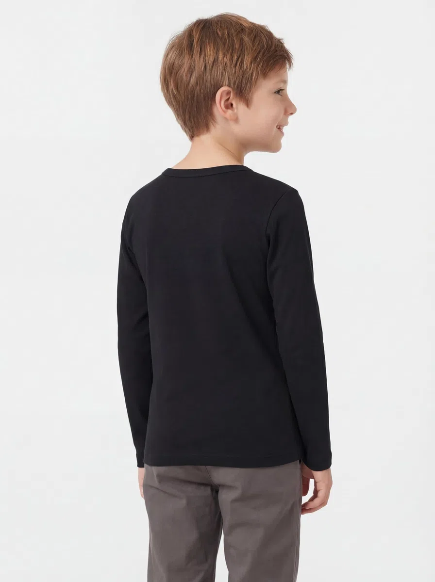 TupTam Canottiera Bambino – Set 3 Canottiere Maniche Lunghe, 100% Cotone, Morbide e Traspiranti