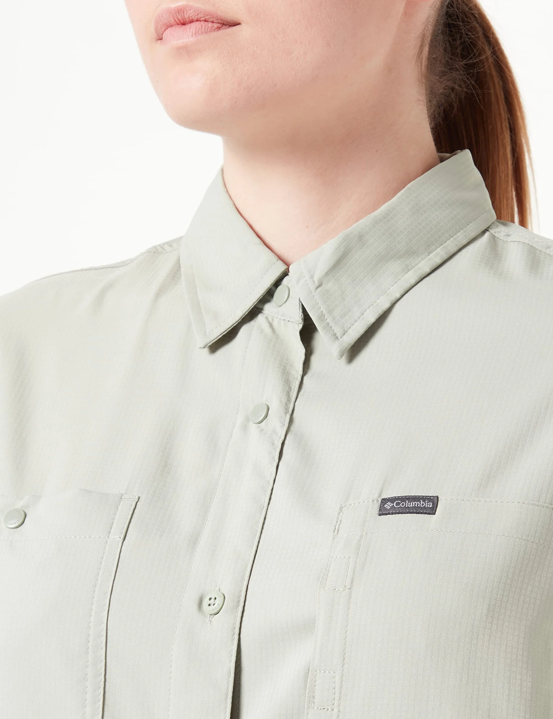 Columbia Kurzarm-Wanderhemd für Damen, Silver Ridge Short Sleeve Shirt, Nylon