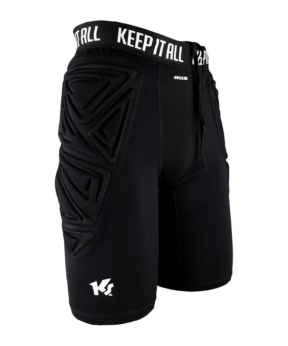 KEEPERsport Undershort PowerPadded - Pantaloni da portiere da calcio