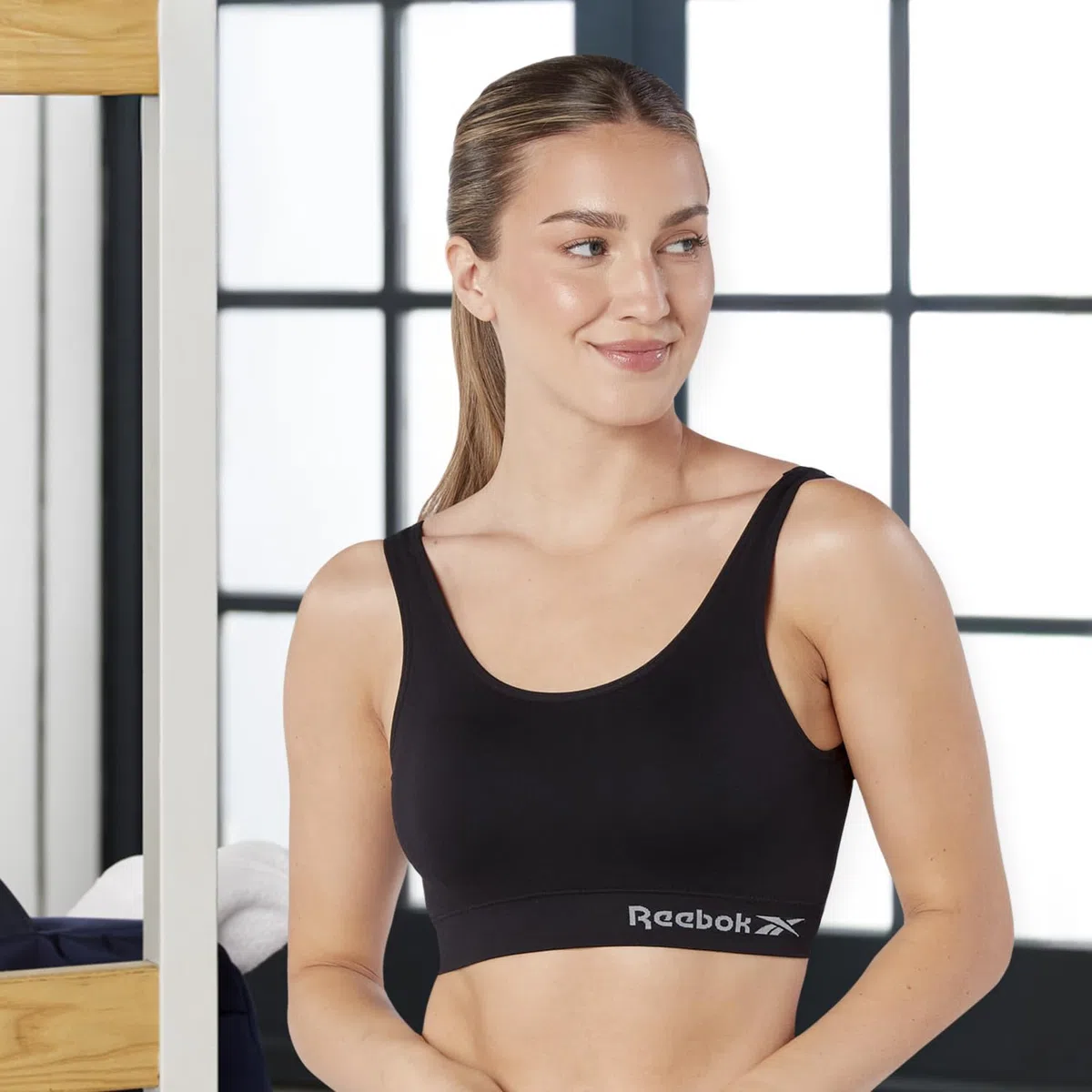 Top Corto Senza Cuciture Reebok da Donna Kira