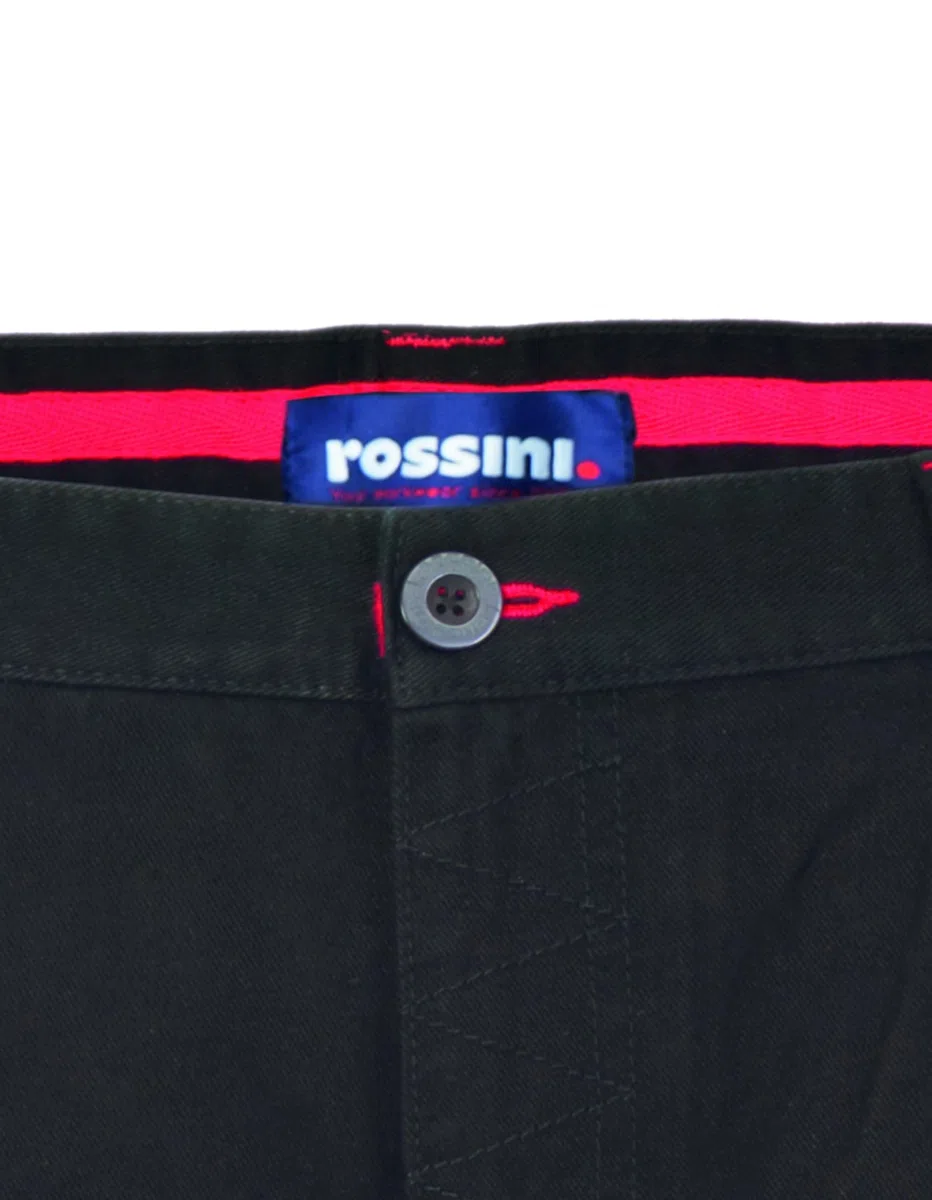 Rossini - A85020 - Adelaide Pantalone da Lavoro, 100% Cotone Twill, Elastico ai Fianchi, Chiusura con Cerniera e Bottone