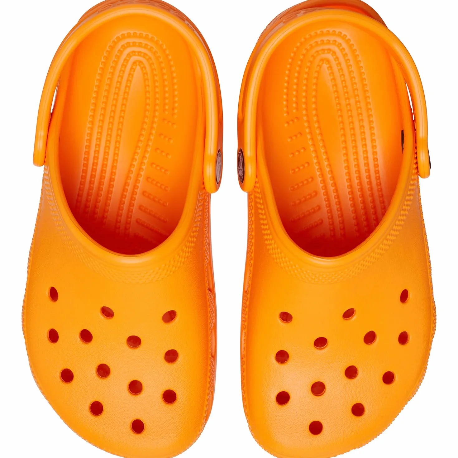 Crocs Classic Clog T, Zoccoli Unisex - Bambini e ragazzi, Orange Zing, 23/24 EU