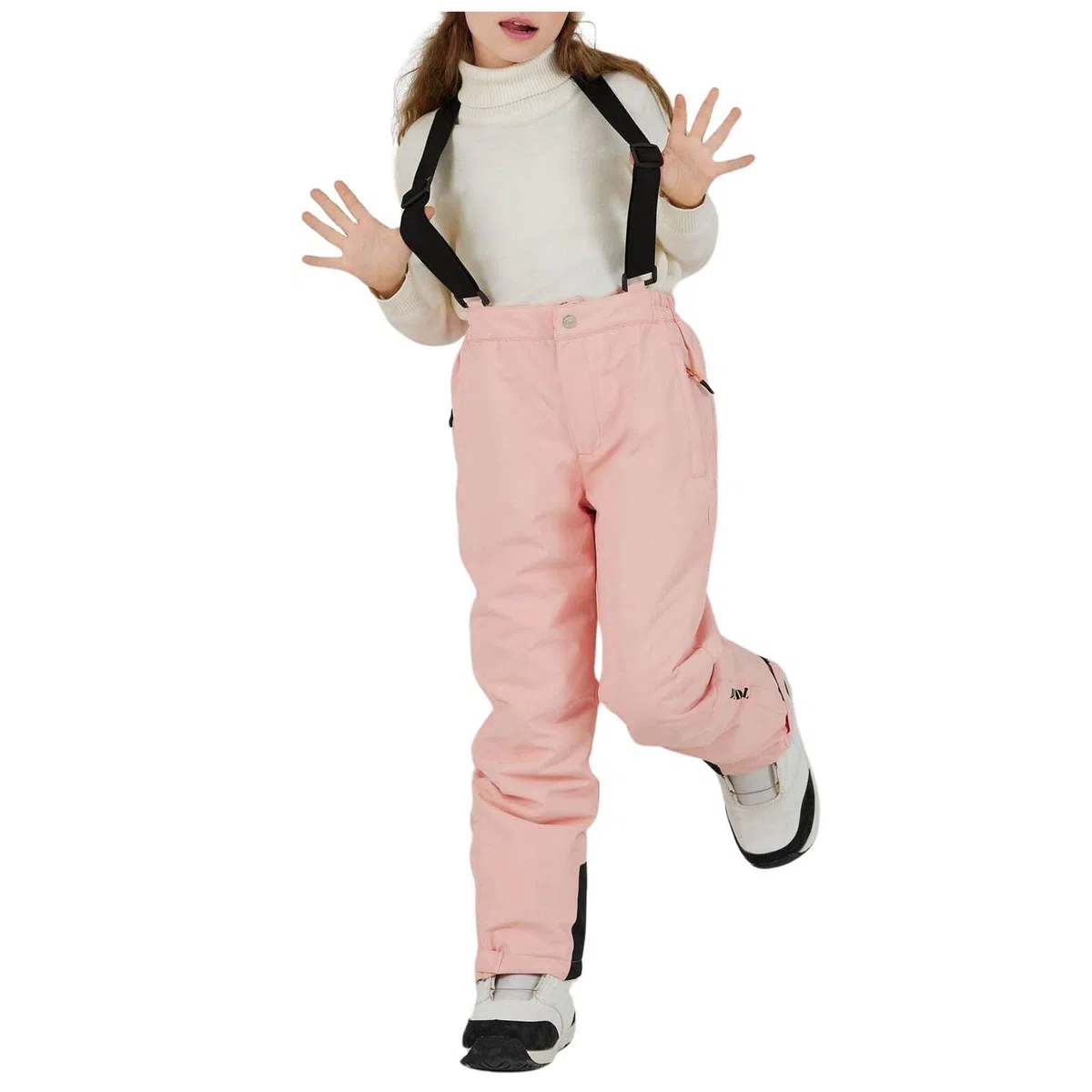 Generisch Tuta da neve invernale da bambina, per sci, snowboard, set di pantaloni, calda, impermeabile, antivento, per bambini
