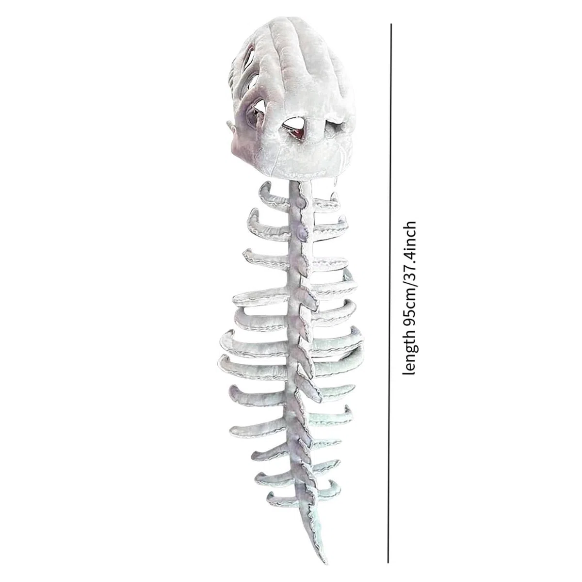 Baoblaze Costume Da Scheletro 3D di Dinosauro per Halloween, Accessori per Cosplay, Realistico, Gioco di Ruolo, a Tema per Travestimenti Natalizi