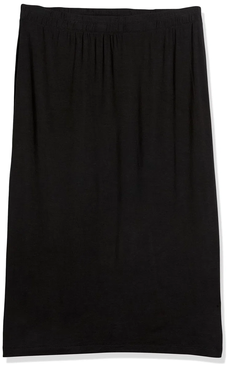 Amazon Essentials Donna Gonna Media in Maglia con Elastico in Vita (Taglie Forti Disponibili)