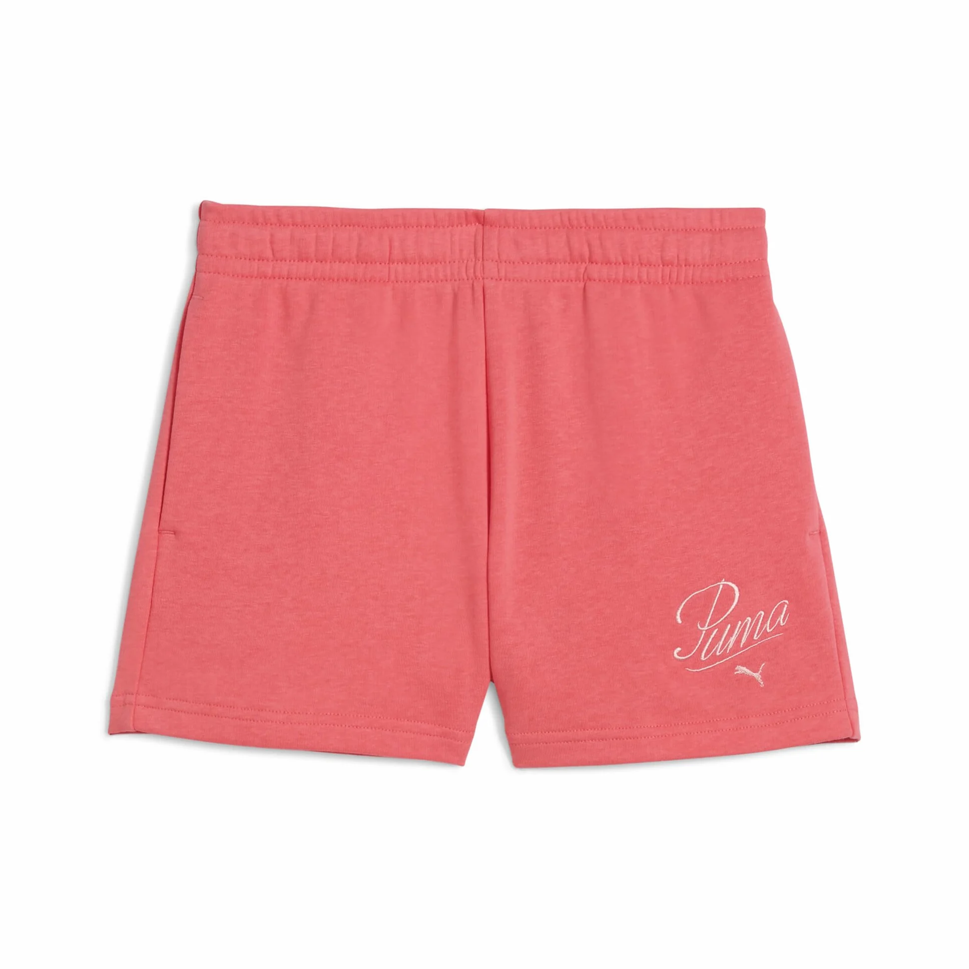 PUMA - Ess Script Shorts G, Pantaloncini Lavorati a Maglia Bambine e Ragazze