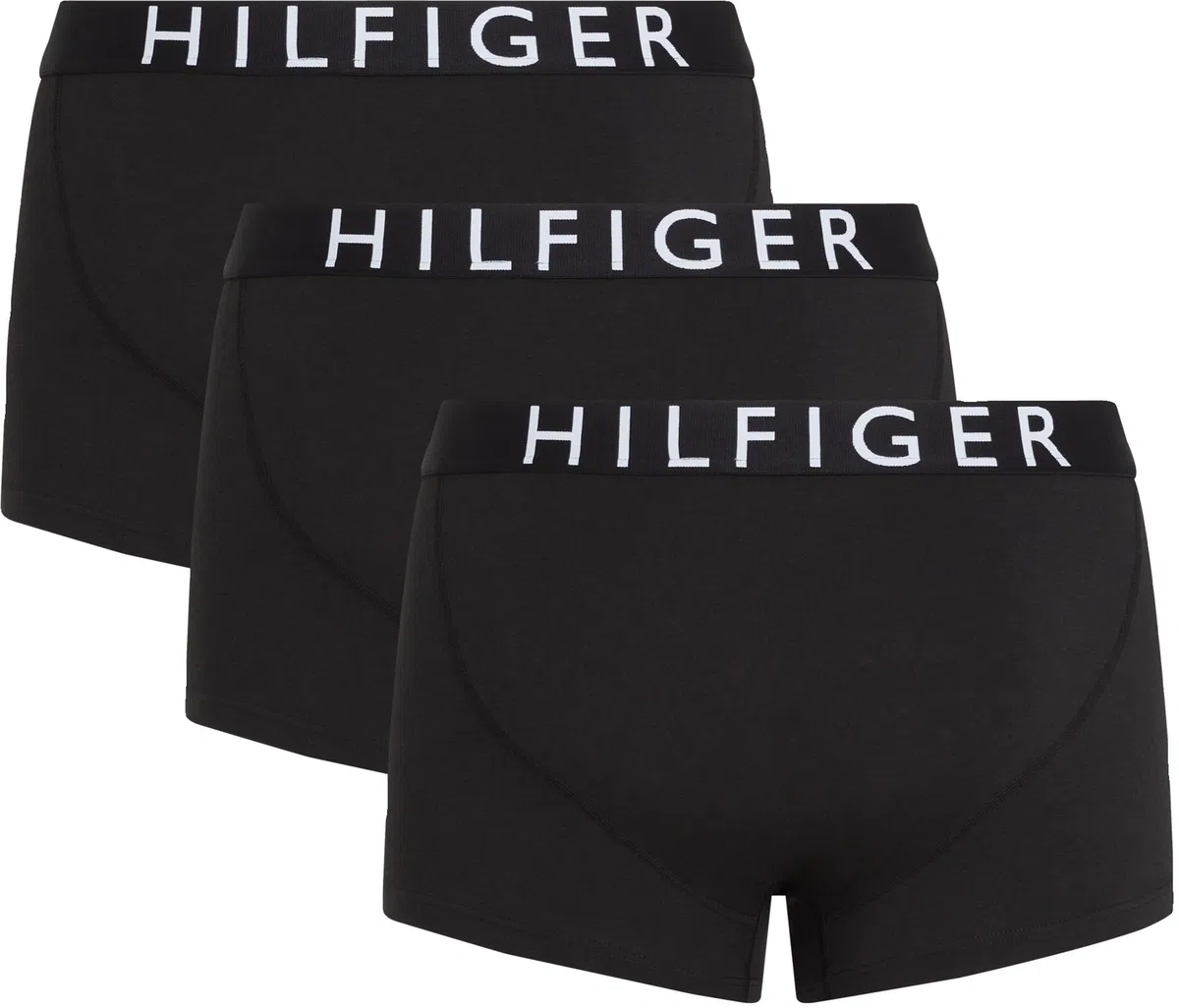 Tommy Hilfiger Uomo Pantaloncini Boxer Confezione da 3 con Fascia con Logo