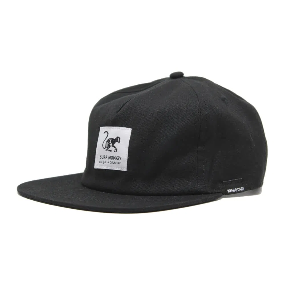 Surf Monkey Cappellino 5 Pannelli Uomo/Donna - 100% Cotone Biologico - Taglia unica