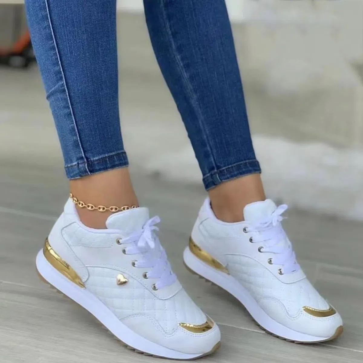 Scarpe da ginnastica da donna, suola bianca, scarpe da ginnastica nere, estive, eleganti, casual, scarpe da ginnastica, leggere, comode, con suola piatta, scarpe da corsa alla moda