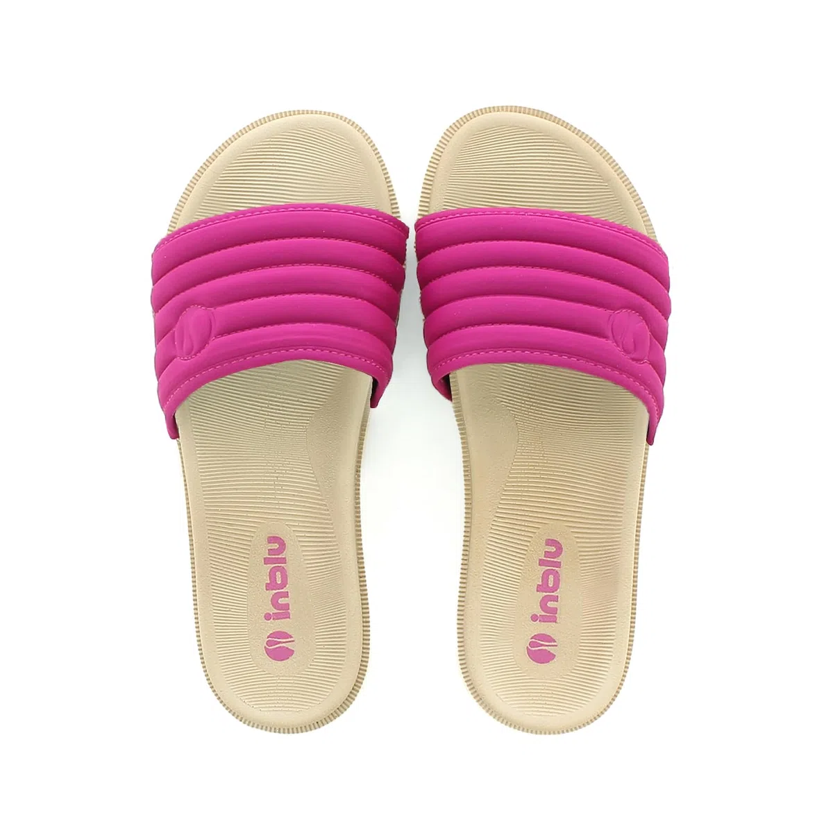 inblu Ciabatte Donna Con Fascia Colorata Morbida, Dual Density Sandali a ciabattaDonna