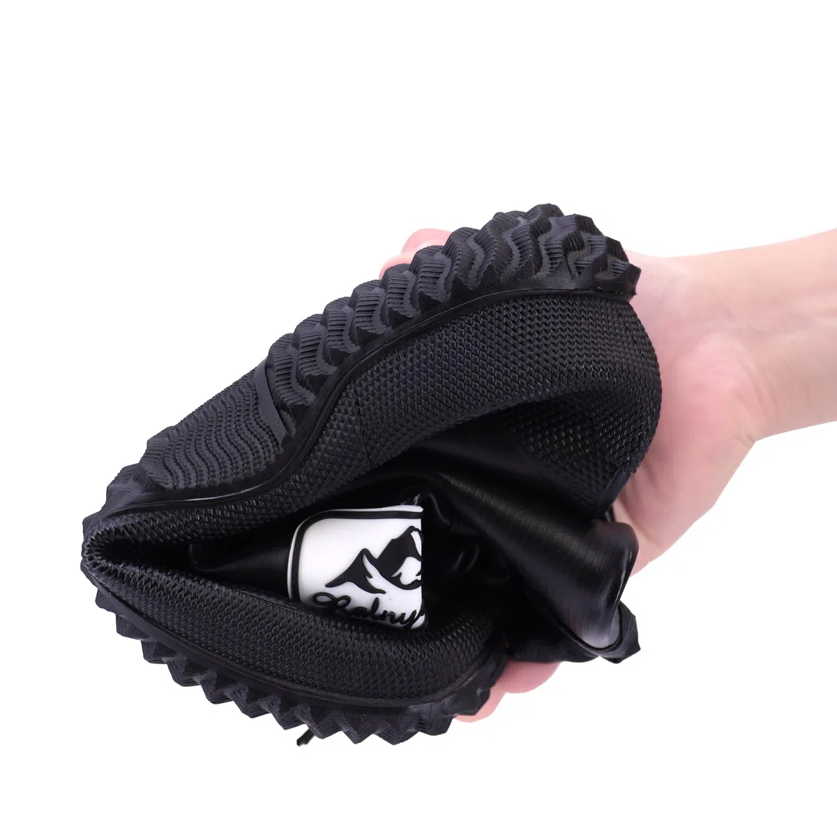 JOMIX Stivali da Pioggia Uomo Donna Antiscivolo Stivaletti Gomma Impermeabili Pieghevoli Scarpe Alte da Pesca Escursione Campeggio Lavoro Giardino Impermeabilità Totale Leggeri e Compatti