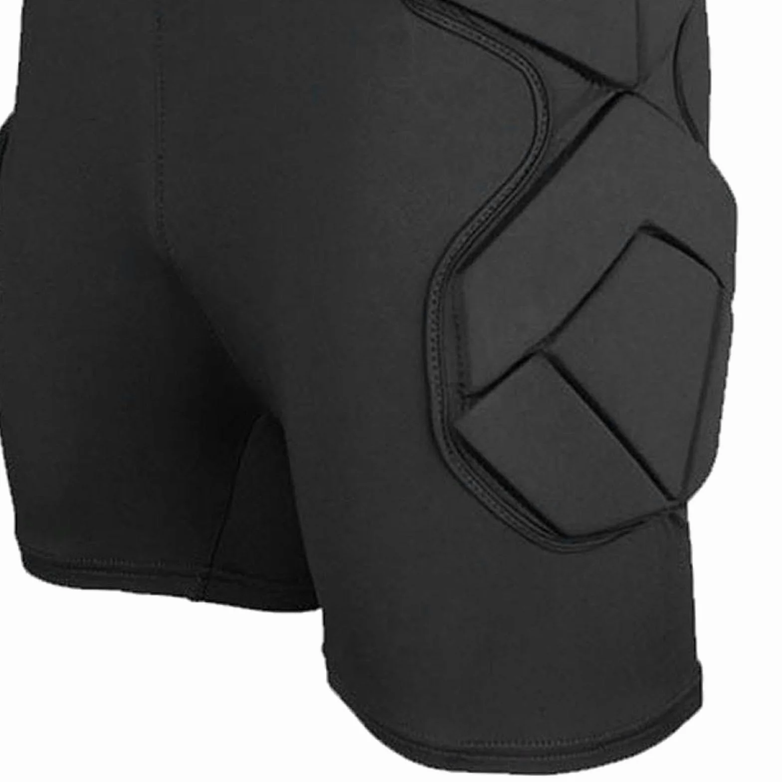 harayaa Pantaloncini da Portiere con Protezione per Fianchi, vestibilità Ergonomica, Pantaloni Corti, Protezione per Cosce, Protezione dagli Impatti per E