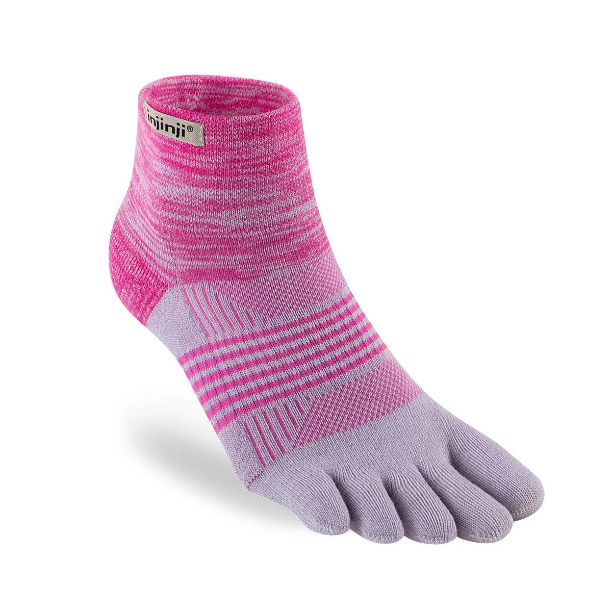 Injinji Women's Trail midweight mini-crew TWINKLE XS/S (35-40,5) Calza trail running dita separate