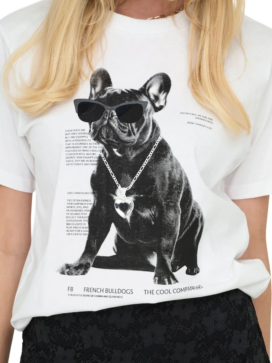 ONLY Onldonna Life S/S Cool Top Box Jrs Onldonna Life S/S Cool Top Box Jrs Donna (Pacco da 1)