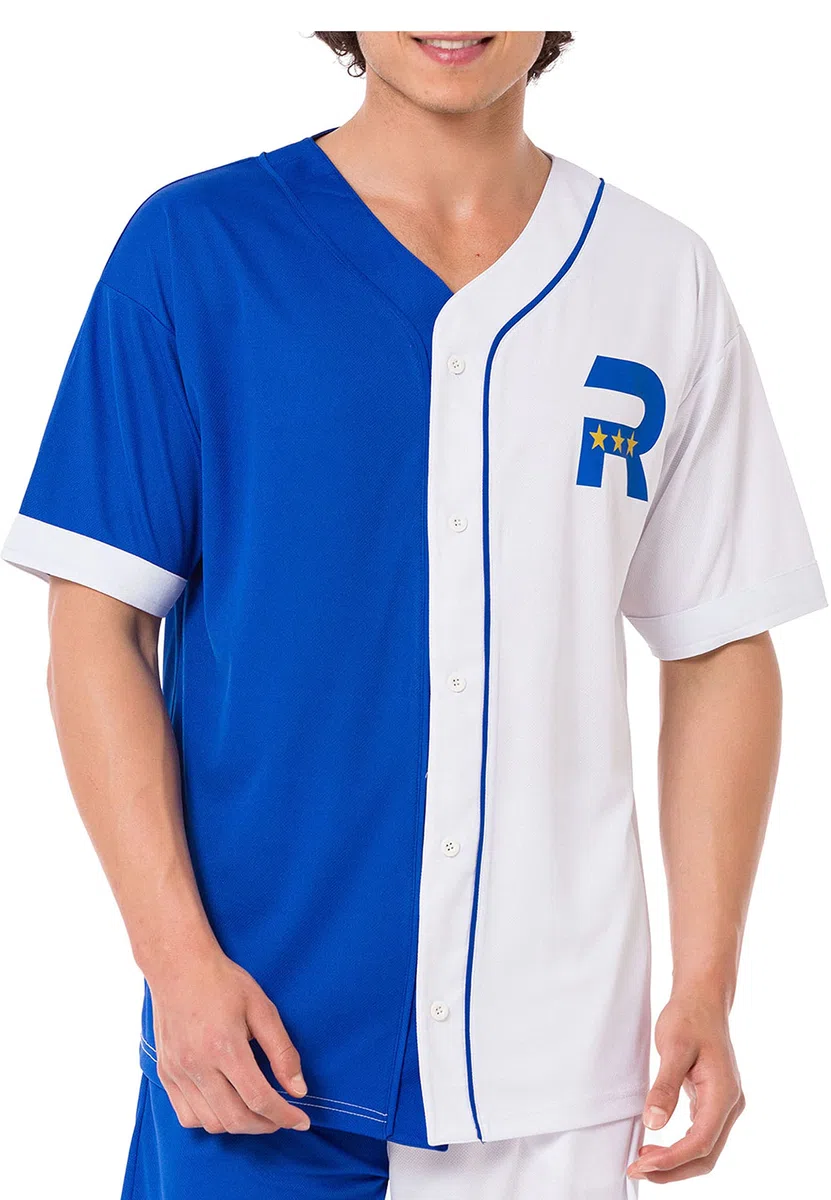 Redbridge Maglietta da baseball a maniche corte traspirante camicia sportiva