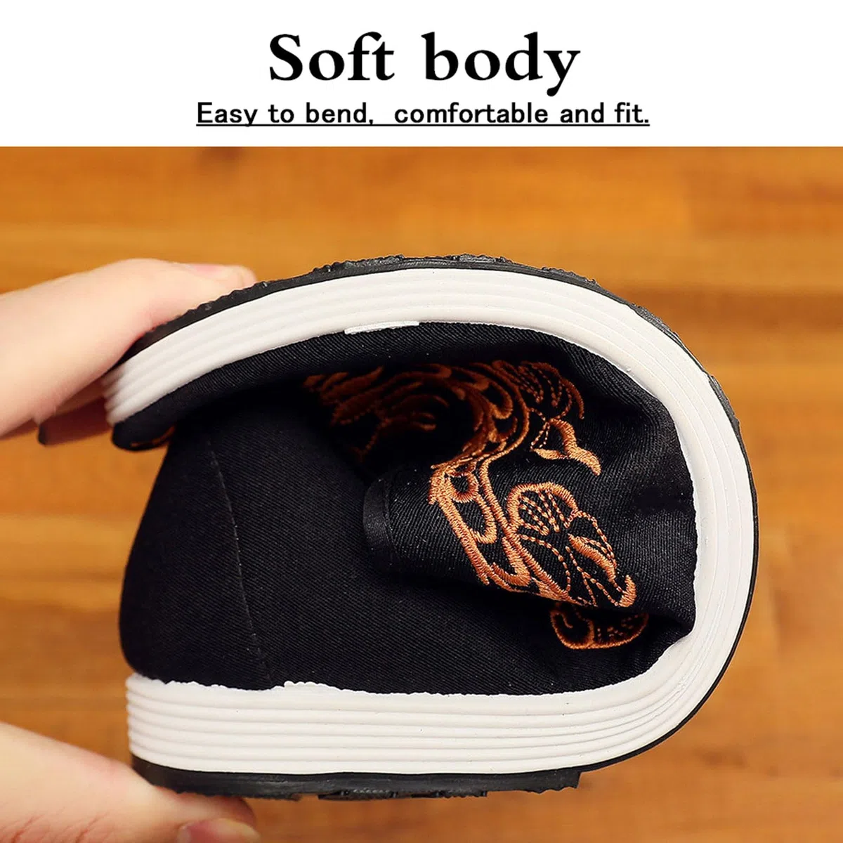 Arti Marziali Tai Chi Scarpe,Kung Fu Tai Chi Scarpe Arti Marziali,Pantofole Stile Cinese,Confortevole e Leggero,per praticare Arti Marziali Come Tai Chi,Qigong,Kung Fu e Wing Chun