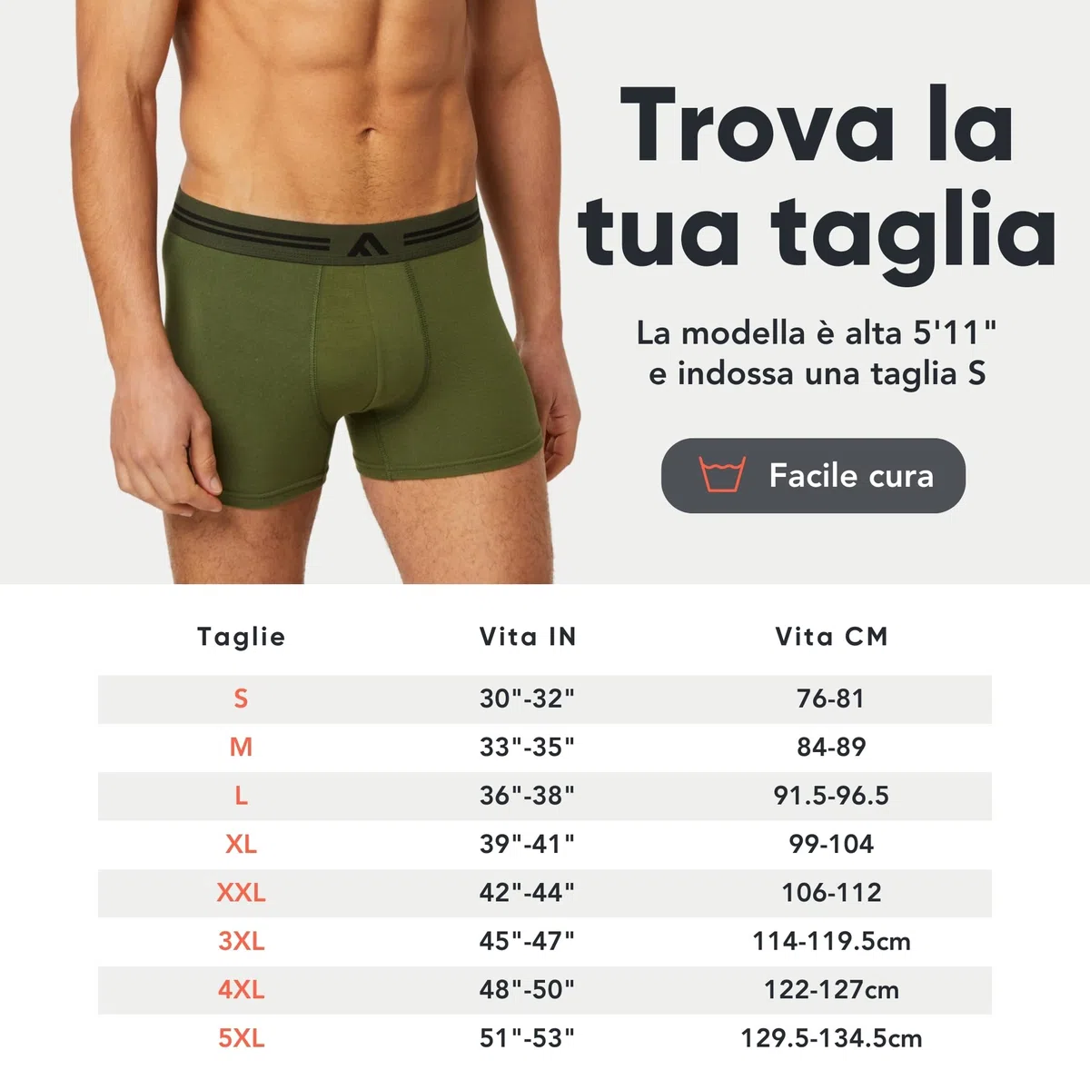 FM London, Boxer da Uomo Super Morbidi in bambù, Confezione da 5, Senza Etichetta, Elasticizzati, in Materiale ecocompatibile
