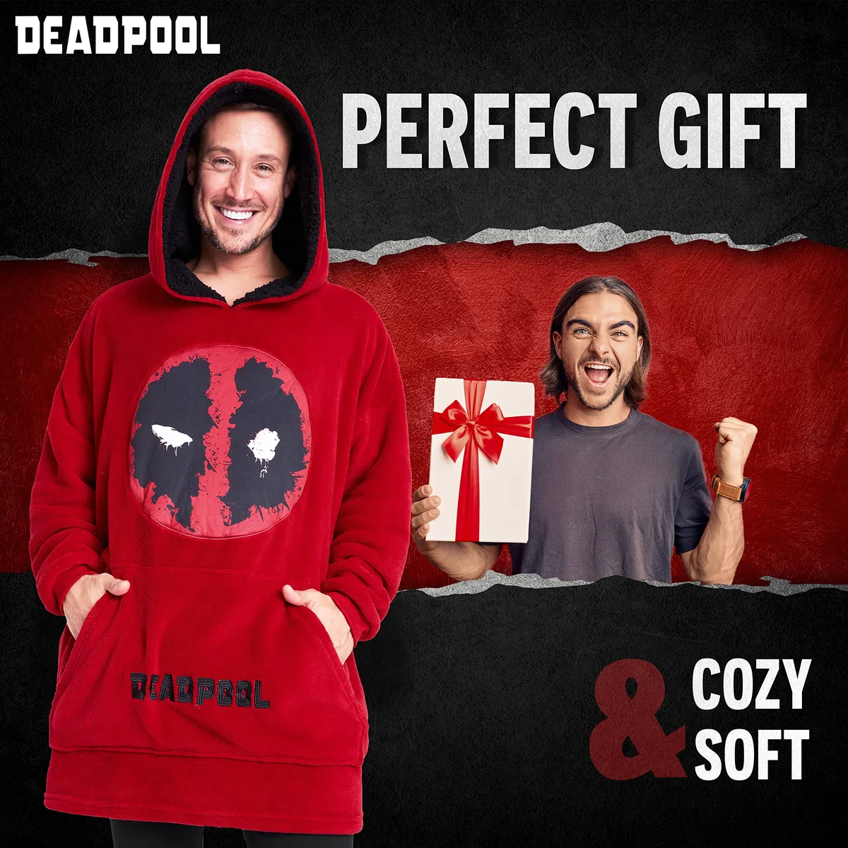 Marvel Felpa Uomo con Cappuccio Felpe Oversize Uomo in Pile Supereroi Avengers Captain America