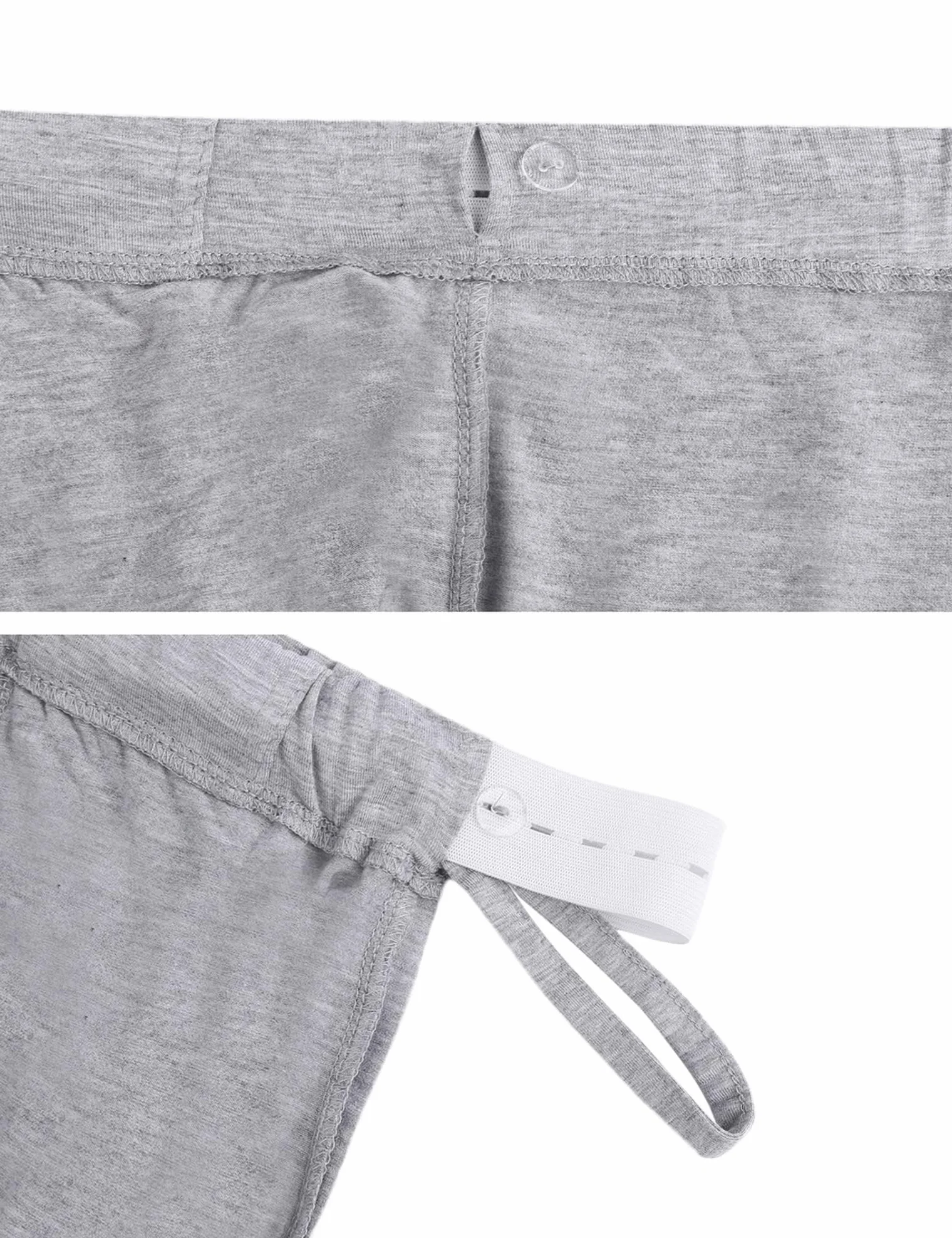 Pigiama Donna Premaman Cotone Pigiama Due Pezzi Premaman Lunga Set Pigiama da Allattamento Abbigliamento Premaman per Allattamento Casa Incinte Parto Ospedale