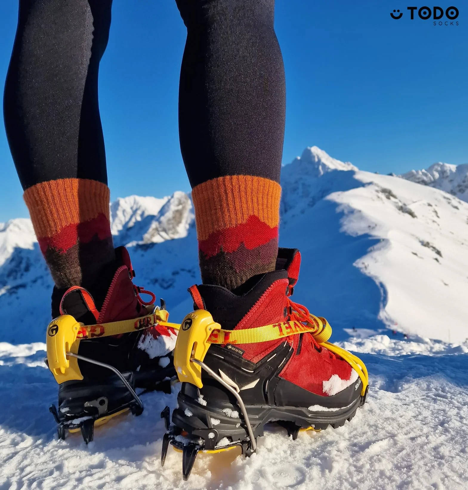 TODO Calzini da trekking BP -Black Peak- da uomo, donna, da trekking, Funzionali misto LANA MERINO, Traspiranti, Antibatterici, Outdoor