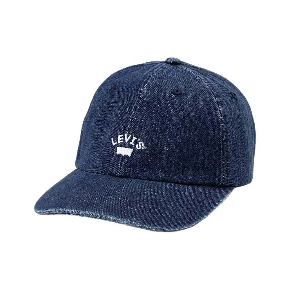 Levi's - Lazy Girl Logo cap, Cappellino Levi's Lazy Girl Logo, Nero, Un Donna