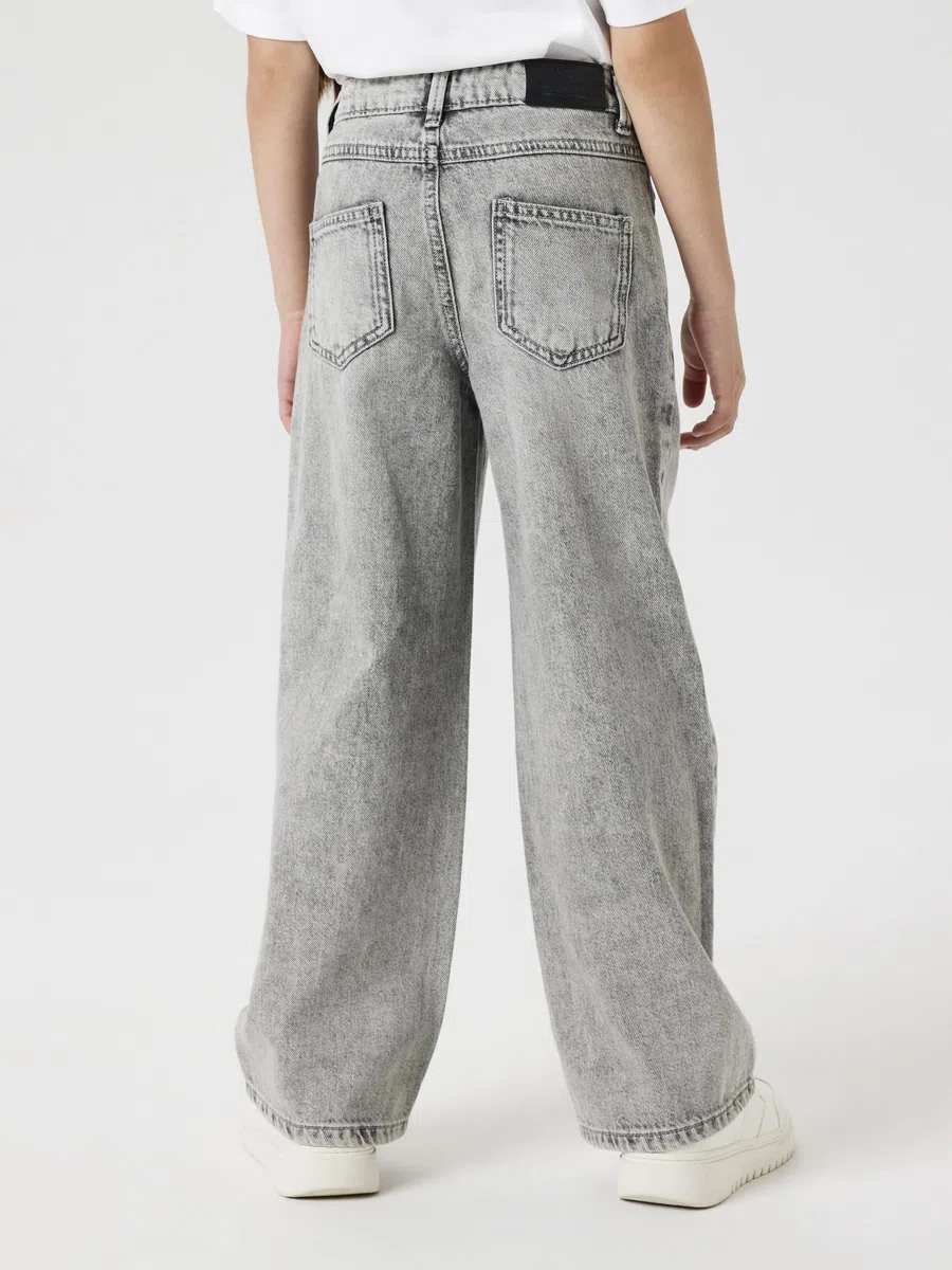 NAME IT - Nkfrose HW Wide Jeans 1411-te Noos, Jeans Larghi Bambine e Ragazze